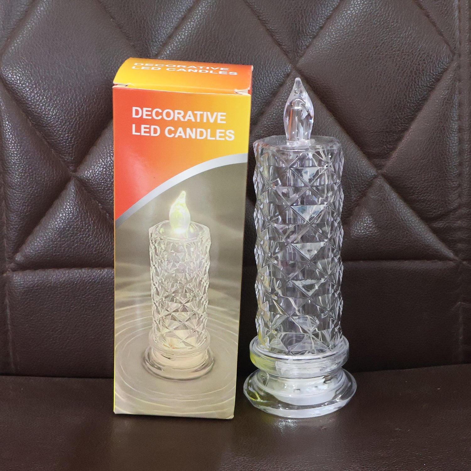 Decorative LED Crystal Candle Light (1 Pc) Decorative LED Crystal Candle Light (1 Pc)